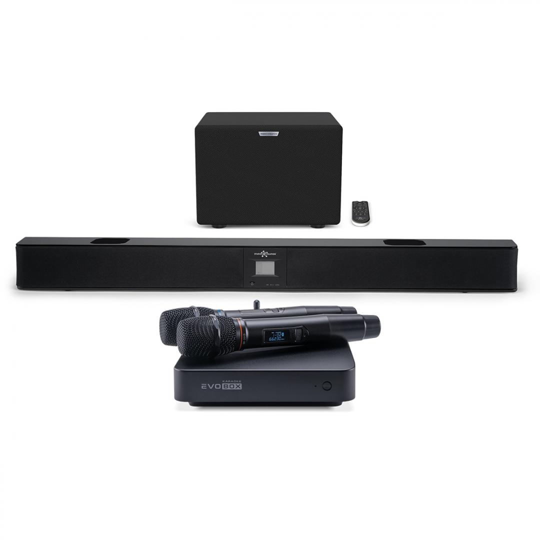 караоке-комплект EVOBOX Plus + EvoSound Bar (саундбар с караоке) в Оренбургской области