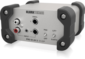 Klark Teknik DI 22P пассивный стерео директ-бокс в Оренбургской области